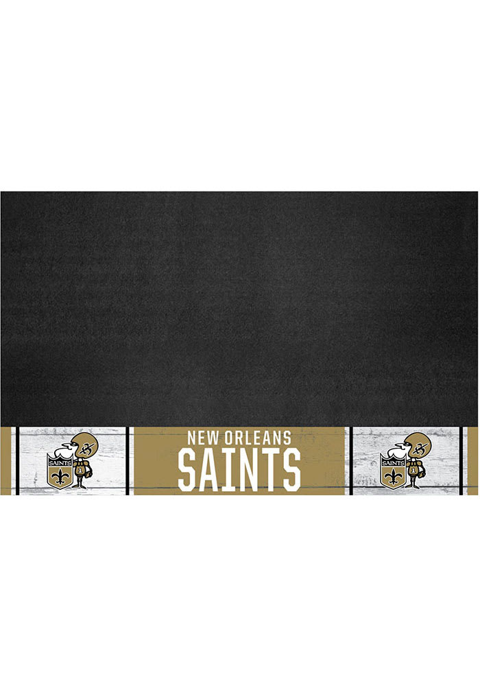 New Orleans Saints Retro BBQ Grill Mat