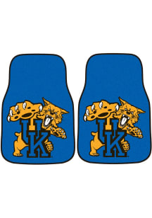 Sports Licensing Solutions Kentucky Wildcats 2-Piece Carpet Car Mat - Blue