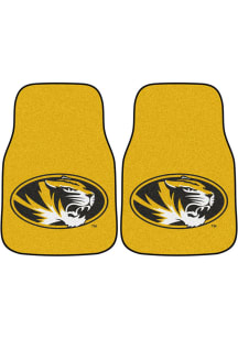 Sports Licensing Solutions Missouri Tigers 2-Piece Carpet Car Mat - Yellow