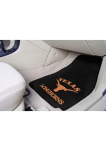 Sports Licensing Solutions Texas Longhorns 2-Piece Carpet Car Mat - Black