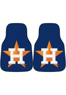 Sports Licensing Solutions Houston Astros 2-Piece Carpet Car Mat - Navy Blue