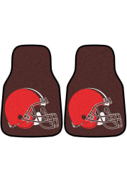 Sports Licensing Solutions Cleveland Browns 2-Piece Carpet Car Mat - Brown