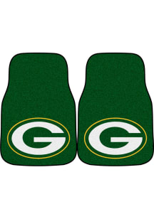 Sports Licensing Solutions Green Bay Packers 2-Piece Carpet Car Mat - Green