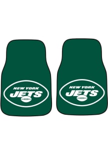 Sports Licensing Solutions New York Jets 2-Piece Carpet Car Mat - Black
