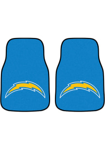 Sports Licensing Solutions Los Angeles Chargers 2-Piece Carpet Car Mat - Blue
