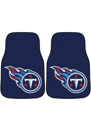 Sports Licensing Solutions Tennessee Titans 2-Piece Carpet Car Mat - Blue