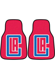 Sports Licensing Solutions Los Angeles Clippers 2-Piece Carpet Car Mat - Navy Blue