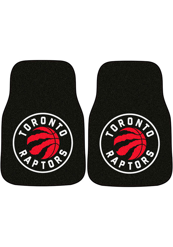Sports Licensing Solutions Toronto Raptors 2-Piece Carpet Car Mat - Red