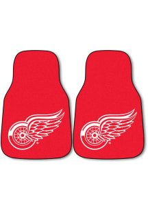 Sports Licensing Solutions Detroit Red Wings 2-Piece Carpet Car Mat - Red