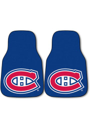 Sports Licensing Solutions Montreal Canadiens 2-Piece Carpet Car Mat - Blue