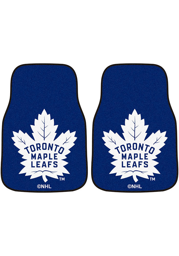 Sports Licensing Solutions Toronto Maple Leafs 2-Piece Carpet Car Mat - Blue