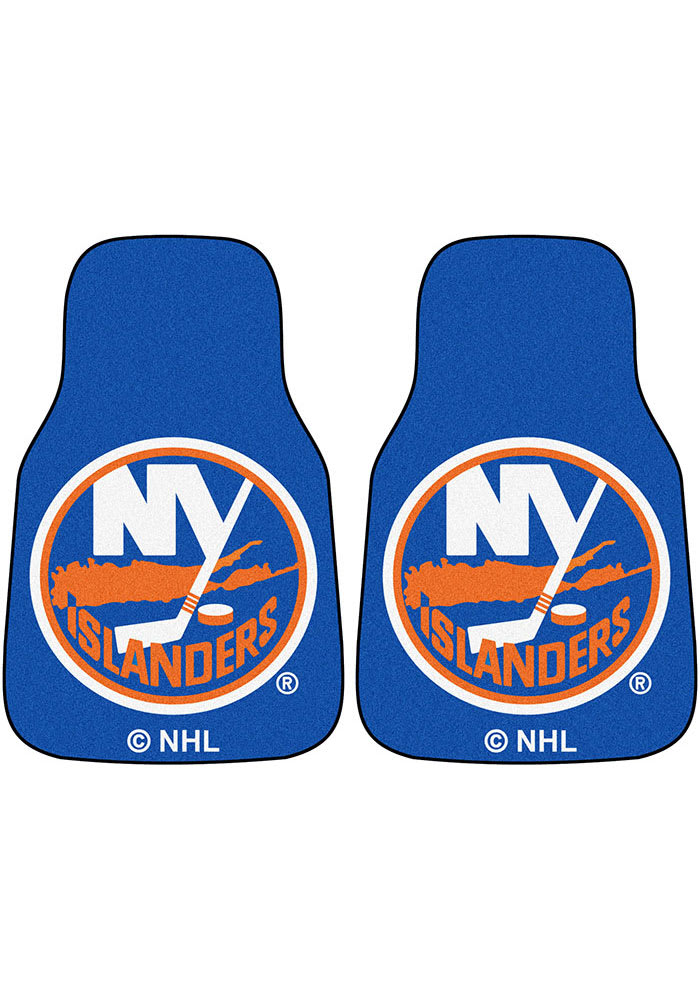 Sports Licensing Solutions New York Islanders 2-Piece Carpet Car Mat - Blue