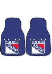 Sports Licensing Solutions New York Rangers 2-Piece Carpet Car Mat - Blue