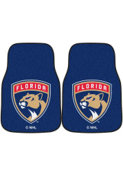 Sports Licensing Solutions Florida Panthers 2-Piece Carpet Car Mat - Blue