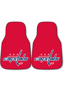 Sports Licensing Solutions Washington Capitals 2-Piece Carpet Car Mat - Red