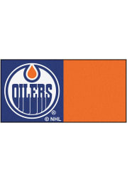 Edmonton Oilers 18x18 Team Tiles Interior Rug