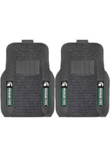 Sports Licensing Solutions Michigan State Spartans 21x27 Deluxe Car Mat - Black