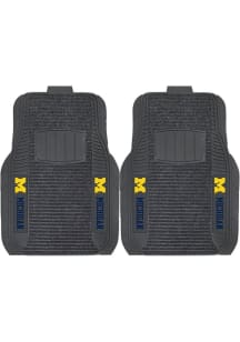 Sports Licensing Solutions Michigan Wolverines 21x27 Deluxe Car Mat - Black