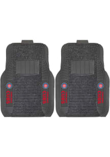Sports Licensing Solutions Chicago Cubs 21x27 Deluxe Car Mat - Black