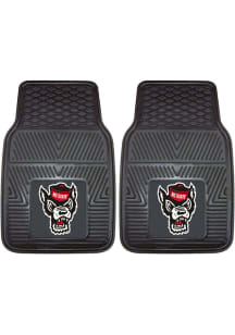 Sports Licensing Solutions NC State Wolfpack 18x27 Vinyl Car Mat - Black