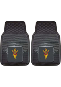 Sports Licensing Solutions Arizona State Sun Devils 18x27 Vinyl Car Mat - Black