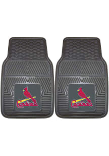 Sports Licensing Solutions St Louis Cardinals 18x27 Vinyl Car Mat - Black