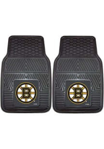 Sports Licensing Solutions Boston Bruins 18x27 Vinyl Car Mat - Black