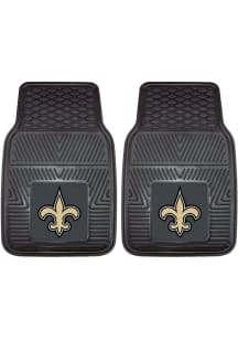 Sports Licensing Solutions New Orleans Saints 18x27 Vinyl Car Mat - Black