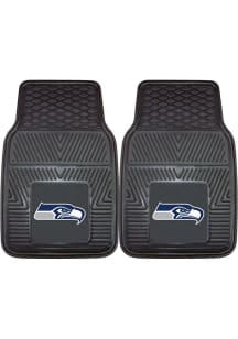 Sports Licensing Solutions Seattle Seahawks 18x27 Vinyl Car Mat - Black