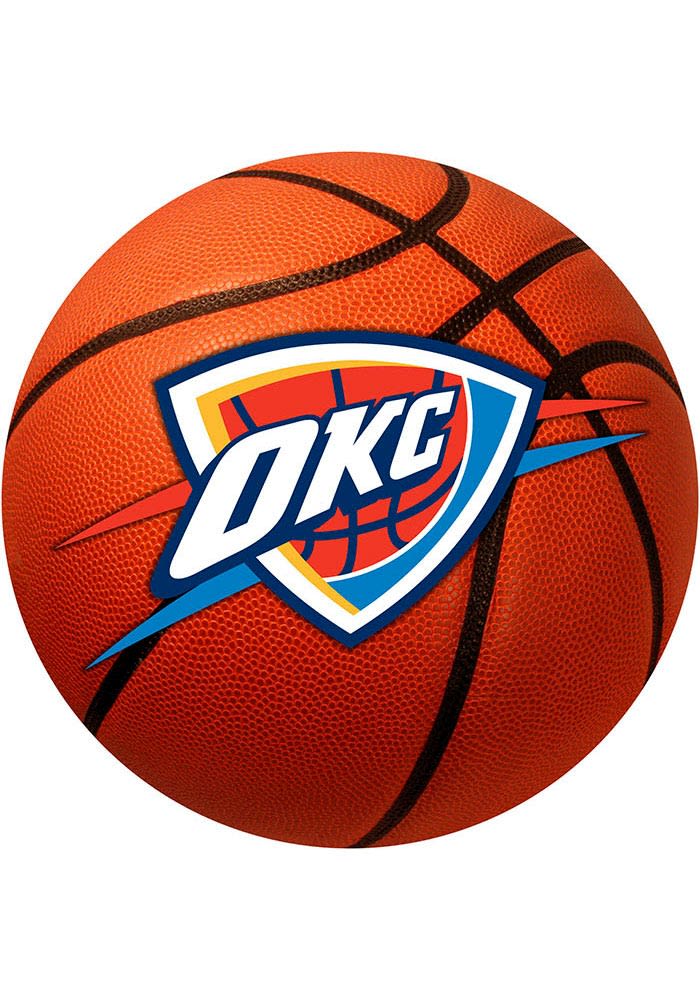 Oklahoma City Thunder 27` Basketball Interior Rug