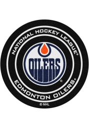 Edmonton Oilers 27` Puck Interior Rug