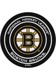 Boston Bruins 27` Puck Interior Rug
