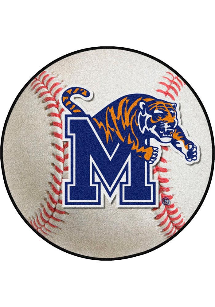 Memphis Tigers 27` Baseball Interior Rug