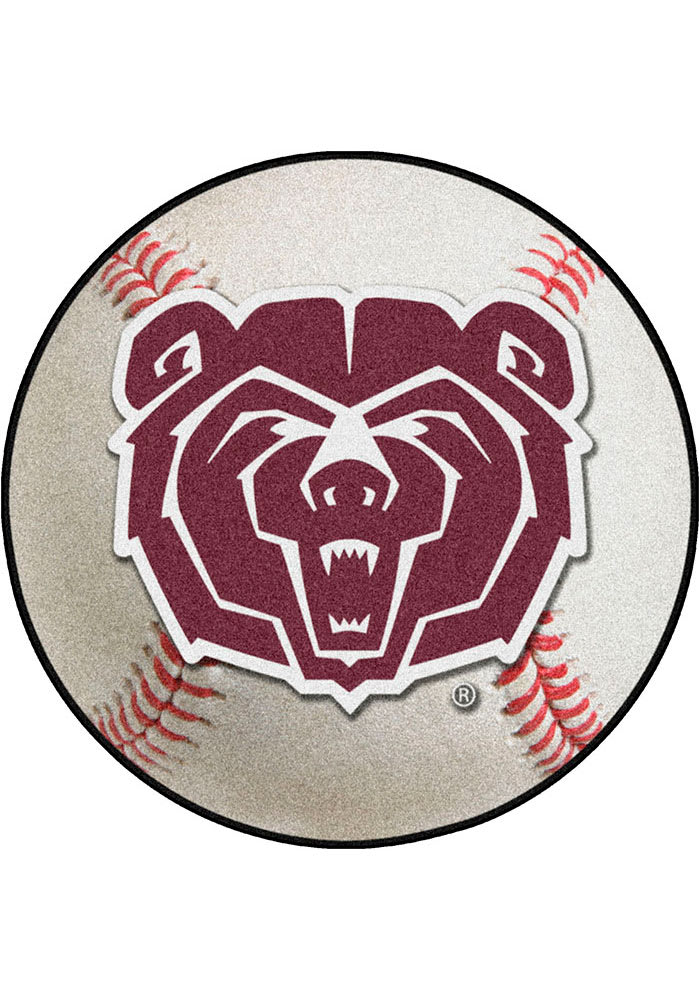 Missouri State Bears 27` Baseball Interior Rug