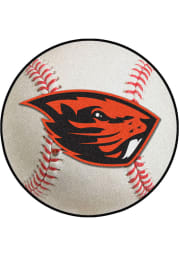 Oregon State Beavers 27` Baseball Interior Rug