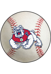 Fresno State Bulldogs 27` Baseball Interior Rug