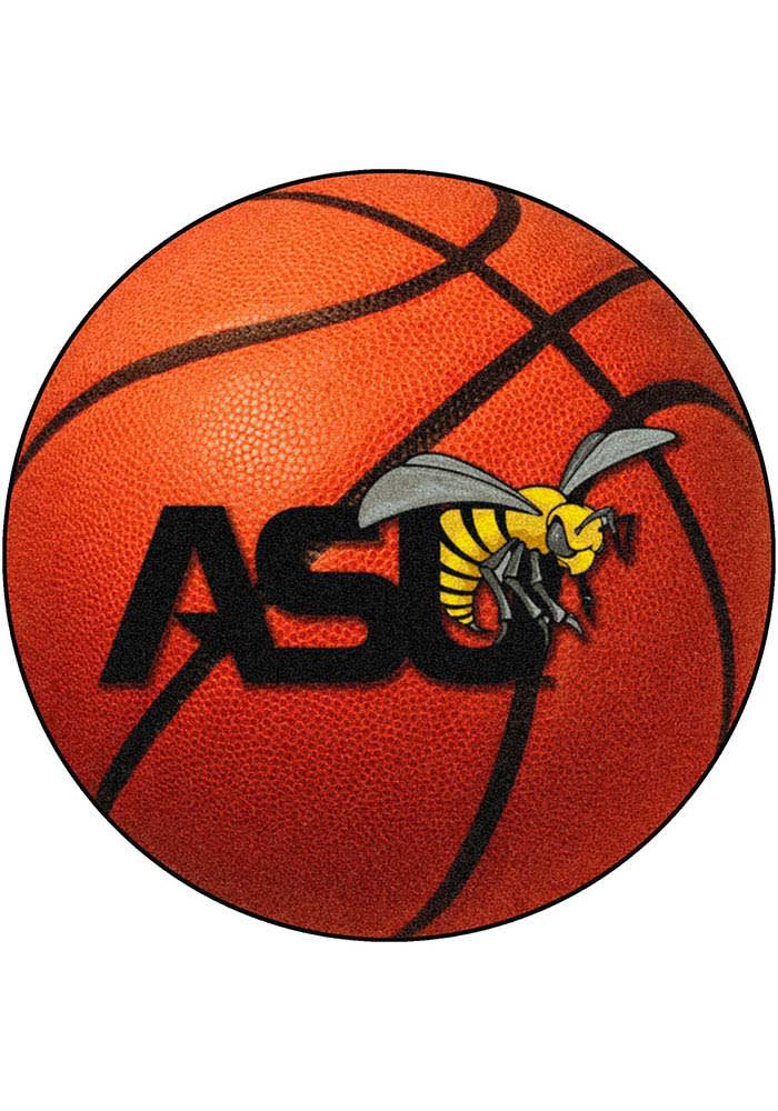 Alabama State Hornets 27` Basketball Interior Rug