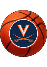 Virginia Cavaliers 27` Basketball Interior Rug