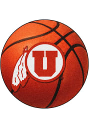 Utah Utes 27` Basketball Interior Rug