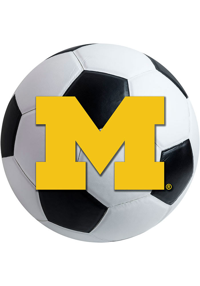 Michigan Wolverines 27 Inch Soccer Interior Rug