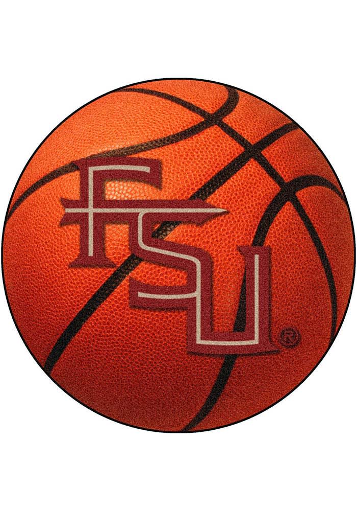 Florida State Seminoles 27` Basketball Interior Rug