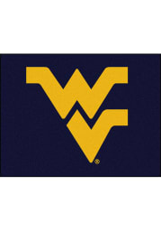 West Virginia Mountaineers 34x45 All Star Interior Rug