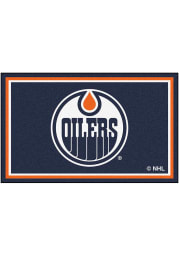 Edmonton Oilers 4x6 Interior Rug