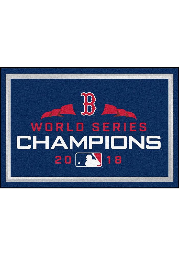 Boston Red Sox 2018 World Series Champions 5x8 Interior Rug