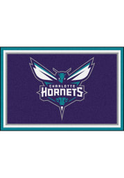 Charlotte Hornets Team Logo Interior Rug