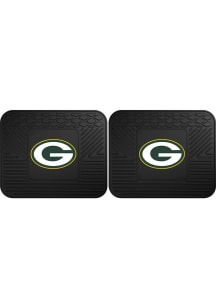 Sports Licensing Solutions Green Bay Packers Backseat Utility mats Car Mat - Black