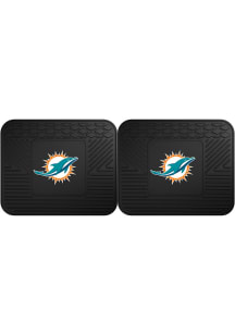 Sports Licensing Solutions Miami Dolphins Backseat Utility mats Car Mat - Black