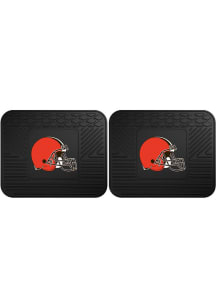 Sports Licensing Solutions Cleveland Browns Backseat Utility mats Car Mat - Black