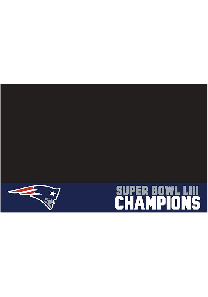 New England Patriots Super Bowl LIII 26x42 BBQ Grill Mat