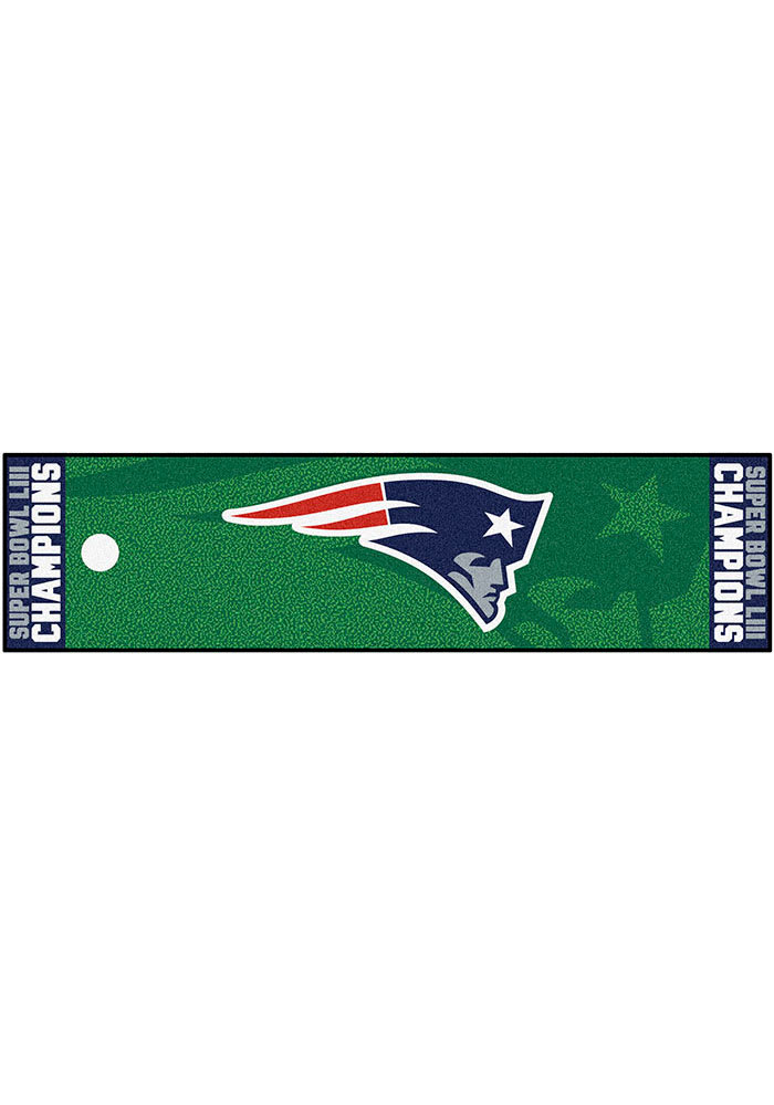 New England Patriots Super Bowl LIII Putting Green Interior Rug